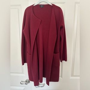 Jcrew long sweater blazer size S